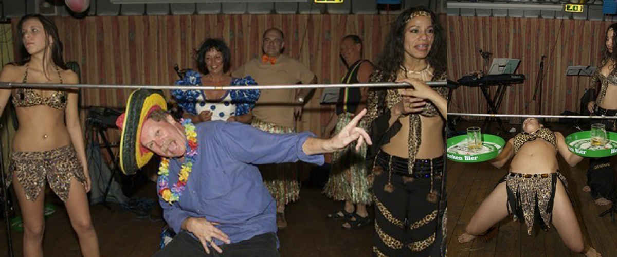 Limbo dansdemonstratie